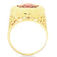 Gold Amethyst Ring