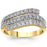 Solid Gold Diamond Ring