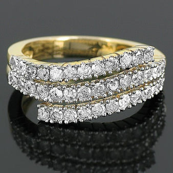 Solid Gold Diamond Ring