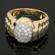 Rolex Ring w Diamond Center