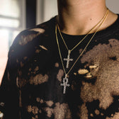 Ankh + Diamond Cross Set