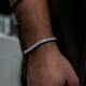 Princess Cut Tennis Bracelet in White Gold