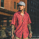Under the Sky Button Down (Red)